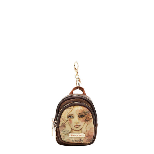 MINI ZIP BACKPACK COIN PURSE