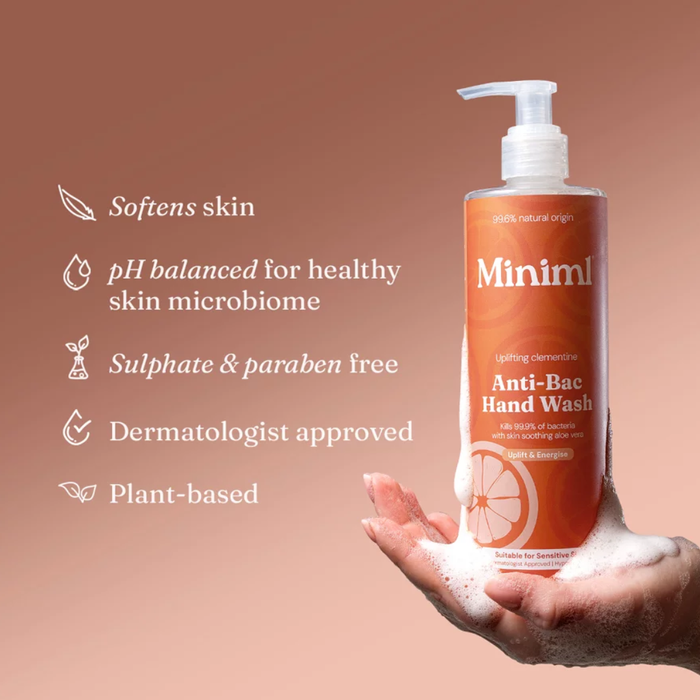 Miniml Anti-Bac Hand Wash Sweet Clementine 400ml