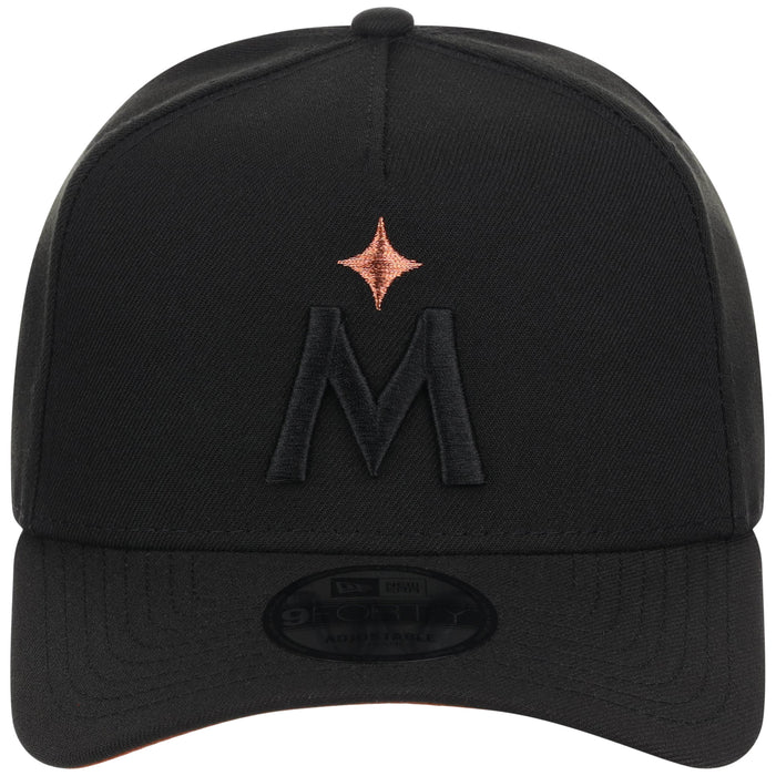 Minnesota Twins MLB Black x Rust FASHION CORE New Era 9FORTY A-Frame