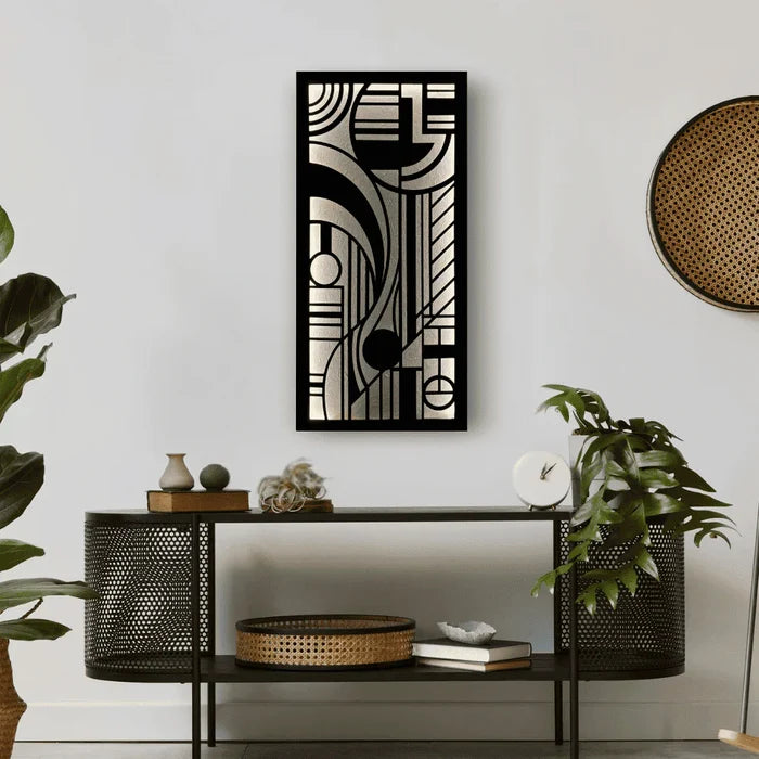 Modern Wooden Wall Decor | 16" x 32" (W × L)