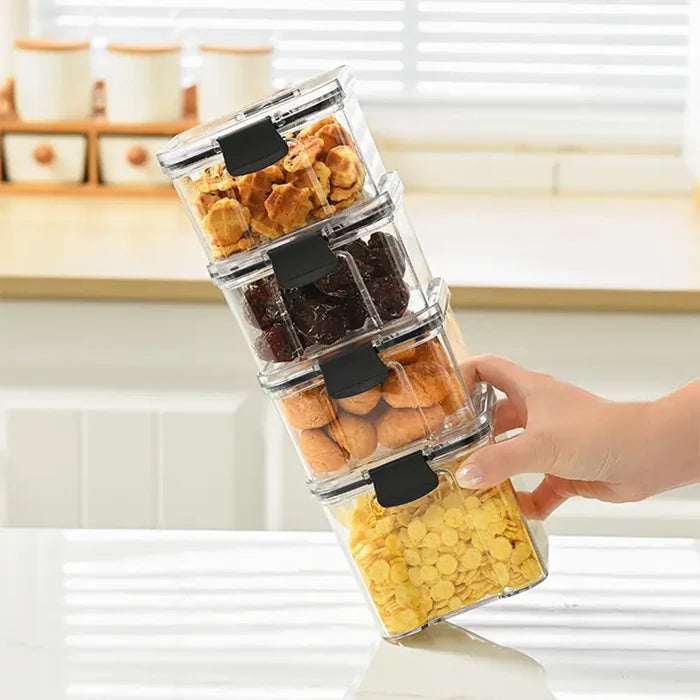MoistureLock Storage Canisters – Airtight & Space-Saving