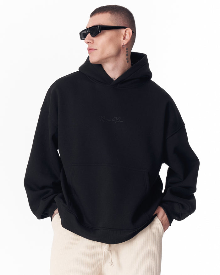 Monarch Loop Men's Hoodie in Black (2)