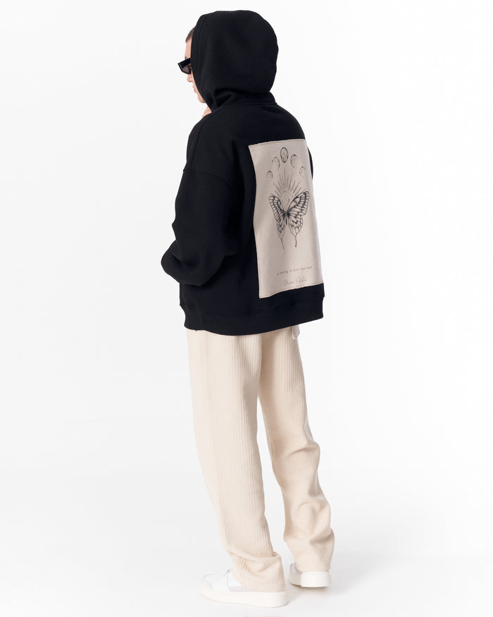 Monarch Loop Men's Hoodie in Black (7)