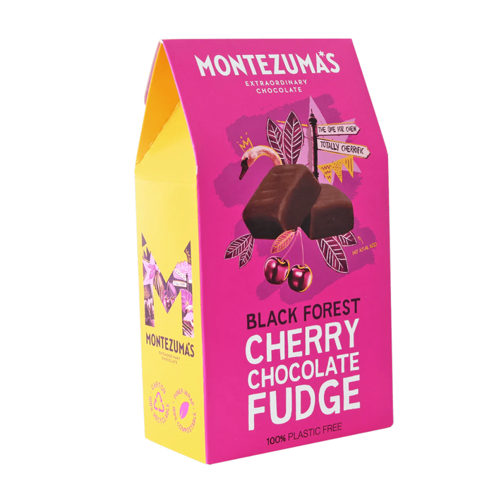 Montezuma's Black Forest Cherry Chocolate Fudge 150g