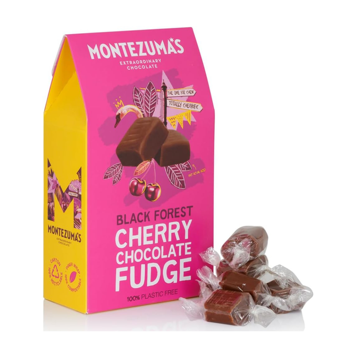 Montezuma's Black Forest Cherry Chocolate Fudge 150g