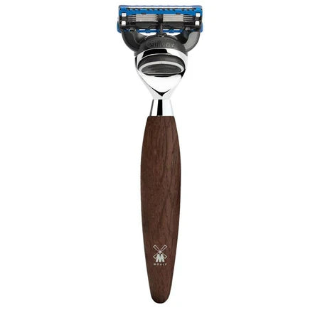 Muhle Kosmo Fusion Razor Bog Oak Handle - R873F