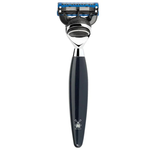 Muhle Kosmo Fusion Razor High-Grade Resin, Black Handle - R876F