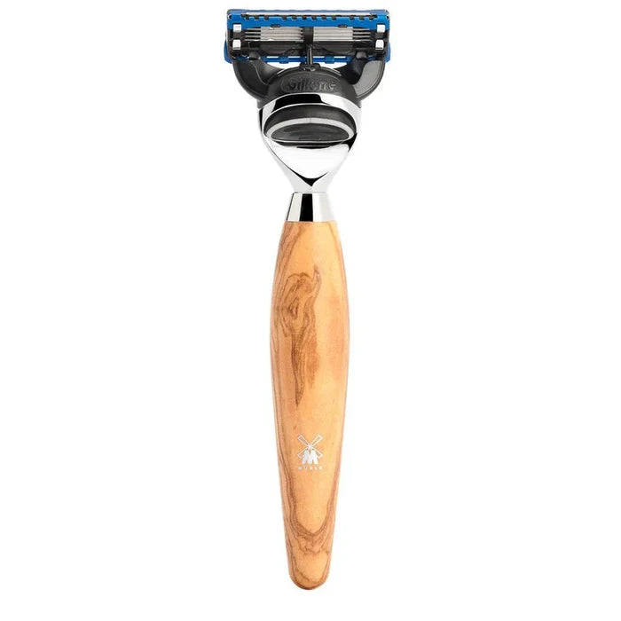 Muhle Kosmo Fusion Razor Olive Wood Handle - R870F
