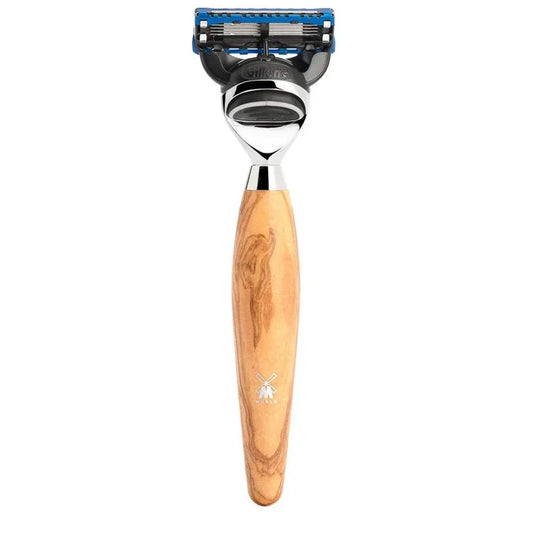 Muhle Kosmo Fusion Razor Olive Wood Handle - R870F