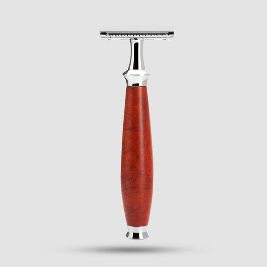 Muhle Purist Safety Razor Briar Closed Comb - R59SR