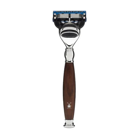 Muhle Sophist Fusion Razor Ironwood Handle - R47F