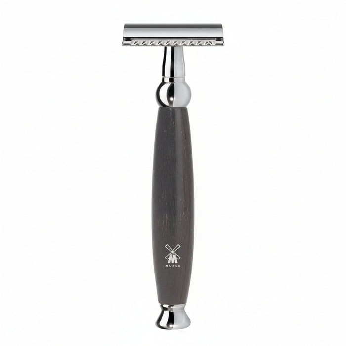 Muhle Sophist Safety Razor African Wood Closed Comb - R85SR