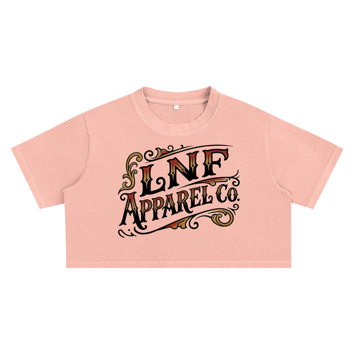 Muscle Mami Snow Washed Crop Top