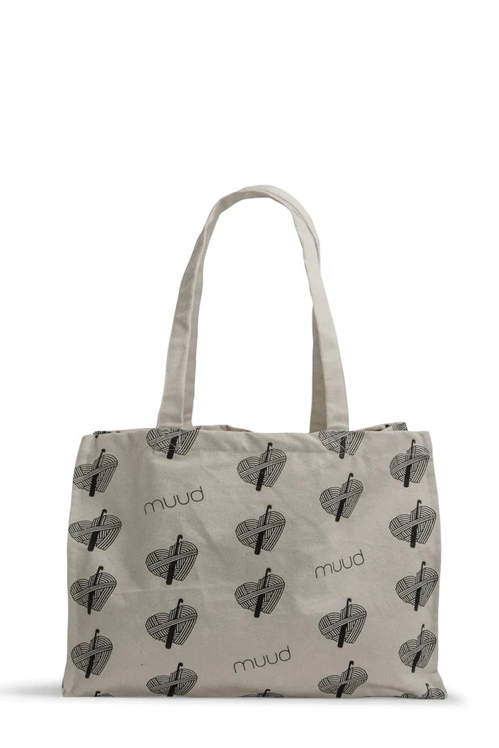 Muud - Recycled Canvas Shopper "Crochet" PRE-ORDER