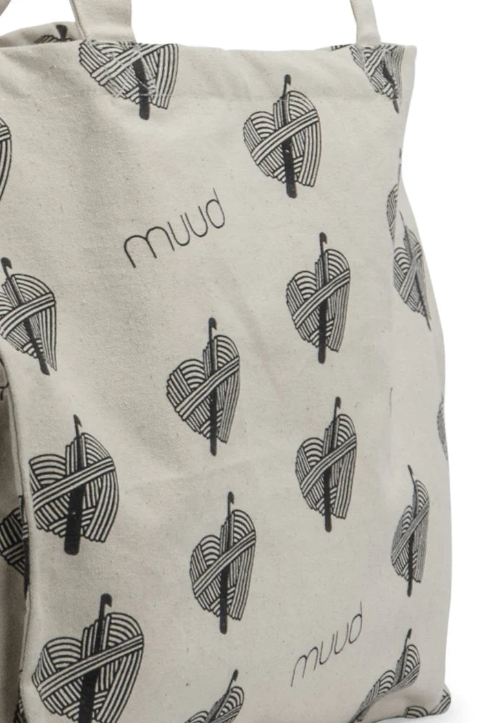 Muud - Recycled Canvas Shopper "Crochet" PRE-ORDER