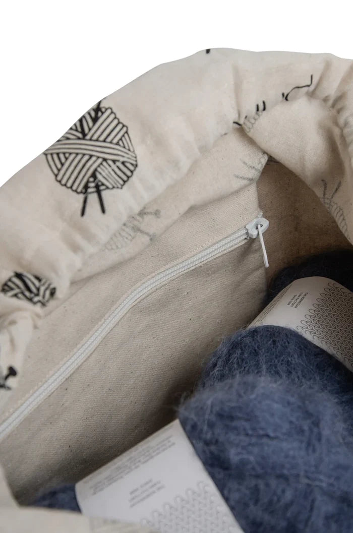Muud - Recycled Canvas Shopper "Crochet" PRE-ORDER
