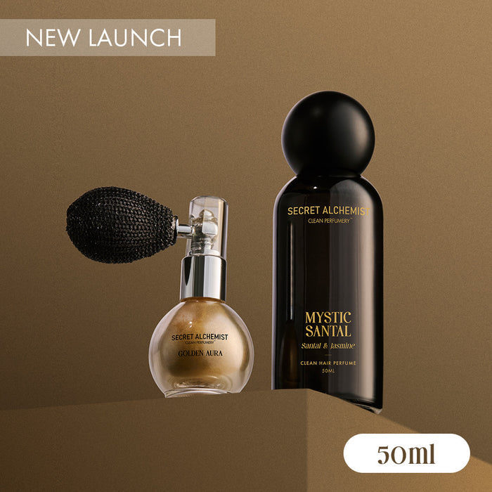 Mystic Santal & Golden Aura- Hair perfume - Clean Perfume™