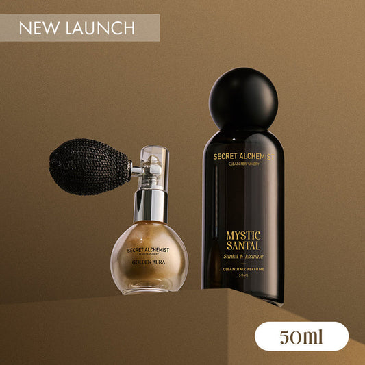 Mystic Santal & Golden Aura- Hair perfume - Clean Perfume™