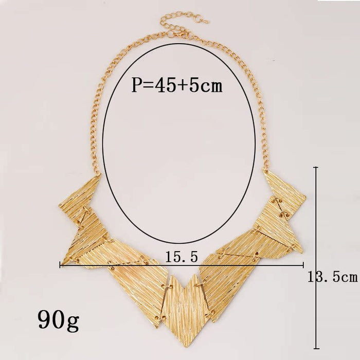 N2500 - Metal Geometric Necklace