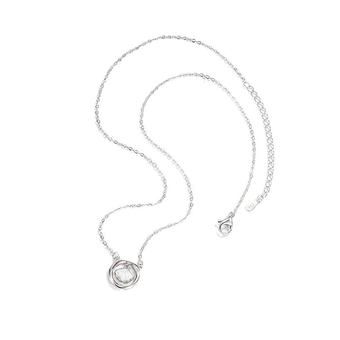 N2507 - Shell clavicle chain necklace