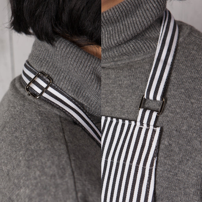 Narrow Stripe Chef Apron