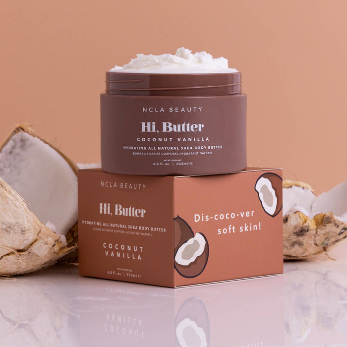 NCLA Body Butter 6.8oz - Coconut Vanilla