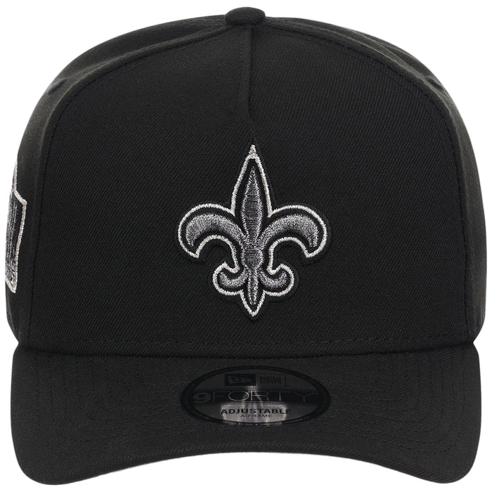 New Orleans Saints NFL Liquid Titanium New Era 9FORTY