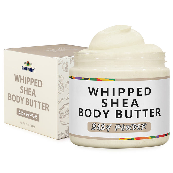NEW Whipped Shea Body Butter (Baby Powder Scent) 12 oz