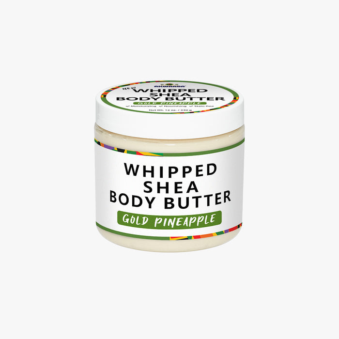 NEW Whipped Shea Body Butter (Gold Pineapple Scent) 12 oz