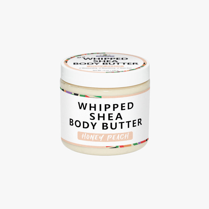 NEW Whipped Shea Body Butter (Honey Peach Scent) 12 oz