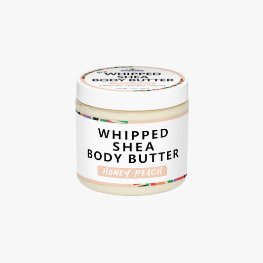 NEW Whipped Shea Body Butter (Honey Peach Scent) 12 oz