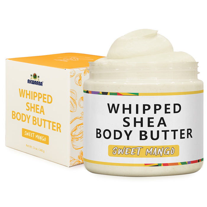 NEW Whipped Shea Body Butter (Sweet Mango Scent) 12 oz