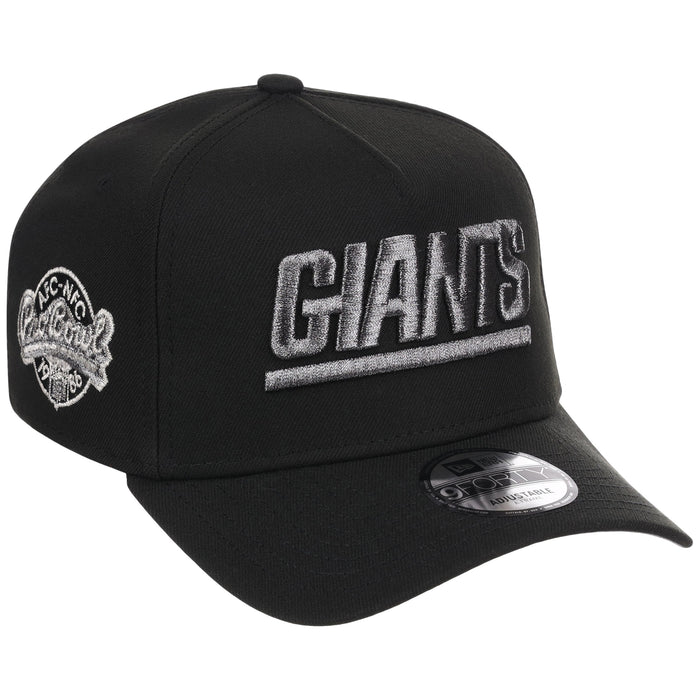 New York Giants NFL Liquid Titanium New Era 9FORTY
