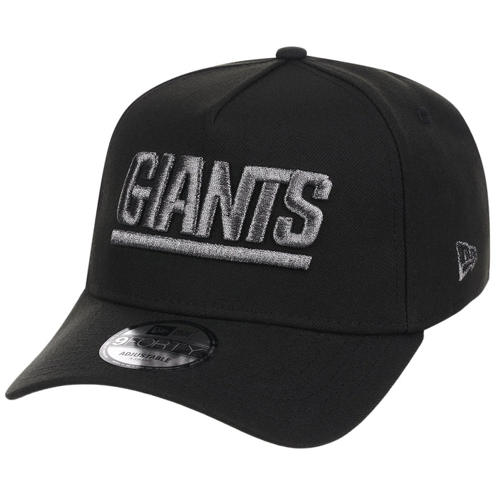 New York Giants NFL Liquid Titanium New Era 9FORTY