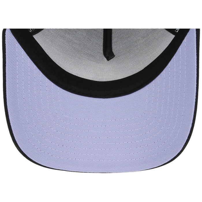 New York Mets MLB Black x Lavender FASHION CORE New Era 9FORTY A-Frame