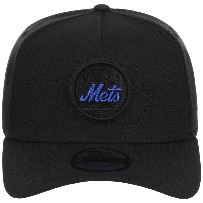 New York Mets MLB Black x Royal FASHION CORE New Era 9FORTY A-Frame
