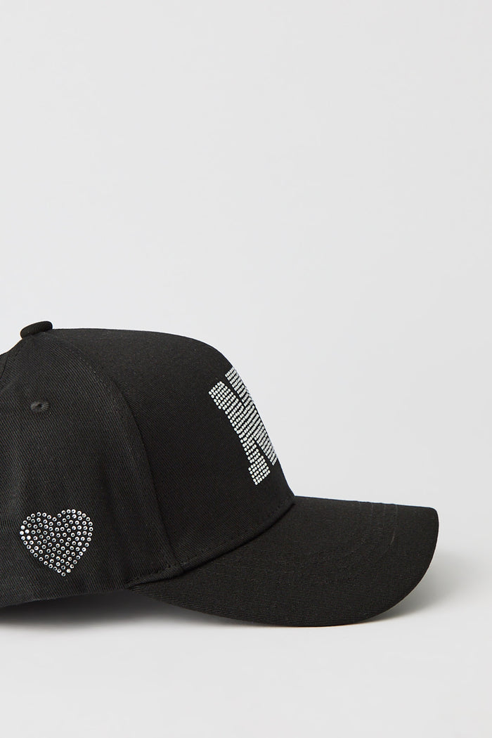 New York Rhinestone Baseball Hat