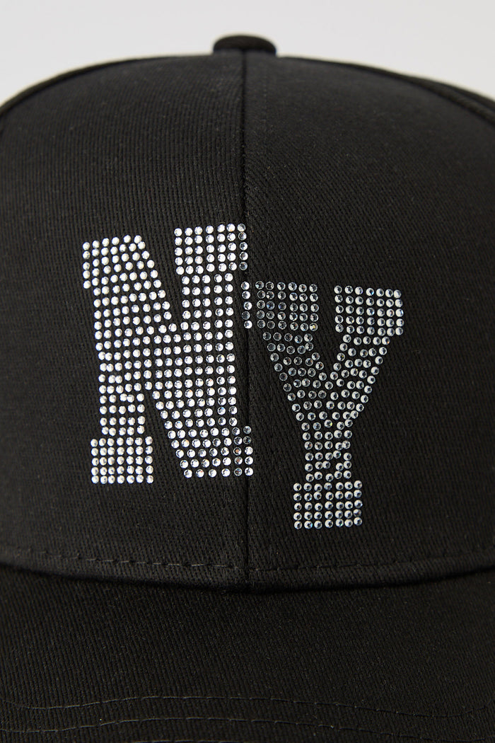 New York Rhinestone Baseball Hat