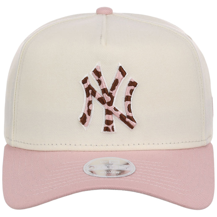 New York Yankees Cheetah Women's New Era 9FORTY A-Frame