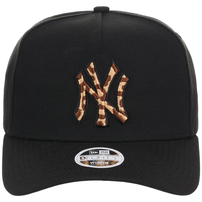 New York Yankees Cheetah Women's New Era 9FORTY A-Frame