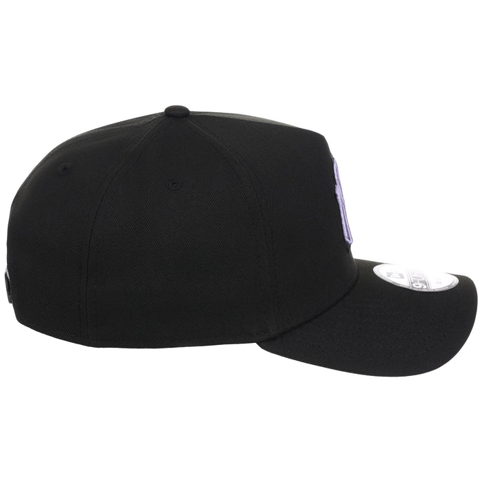 New York Yankees MLB Black x Lavender FASHION CORE New Era 9FORTY A-Frame