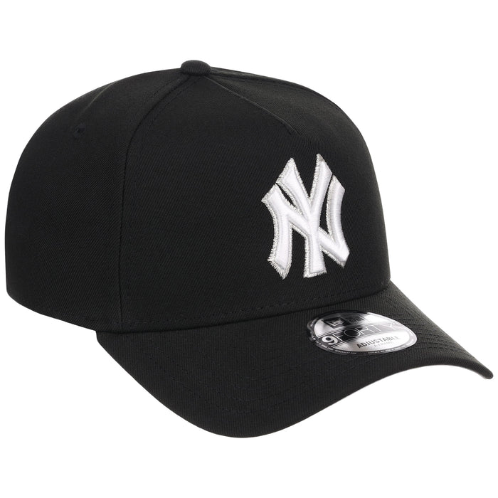 New York Yankees MLB Black x White FASHION CORE New Era 9FORTY A-Frame
