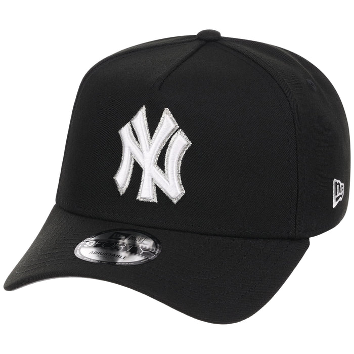 New York Yankees MLB Black x White FASHION CORE New Era 9FORTY A-Frame