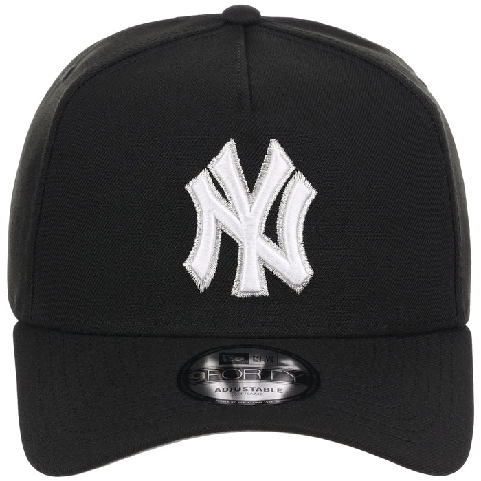 New York Yankees MLB Black x White FASHION CORE New Era 9FORTY A-Frame