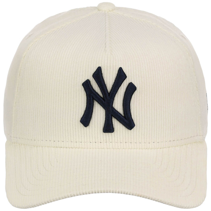 New York Yankees MLB Chrome Cord FASHION CORE New Era 9FORTY A-Frame