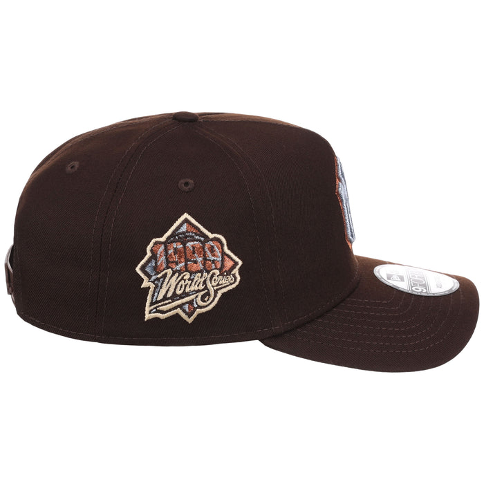 New York Yankees MLB Frosted Bark New Era 9FORTY A-Frame