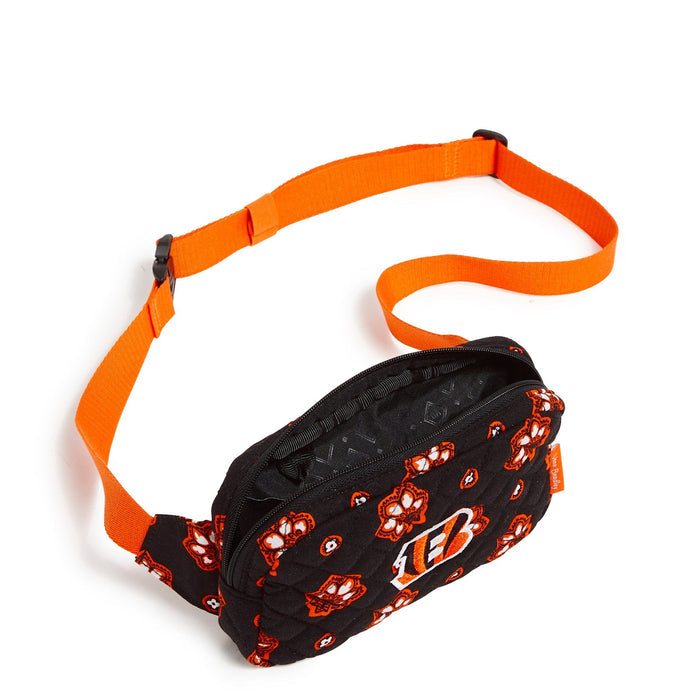 NFL Mini Belt Bag-Cincinnati Bengals Bandana-Image 2-Vera Bradley