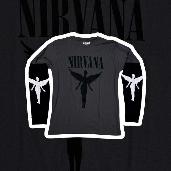 Nirvana In Utero Long Sleeve T-Shirt