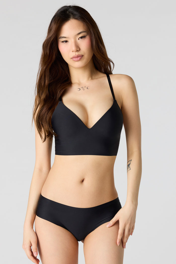No-Show Push Up Tank Bra