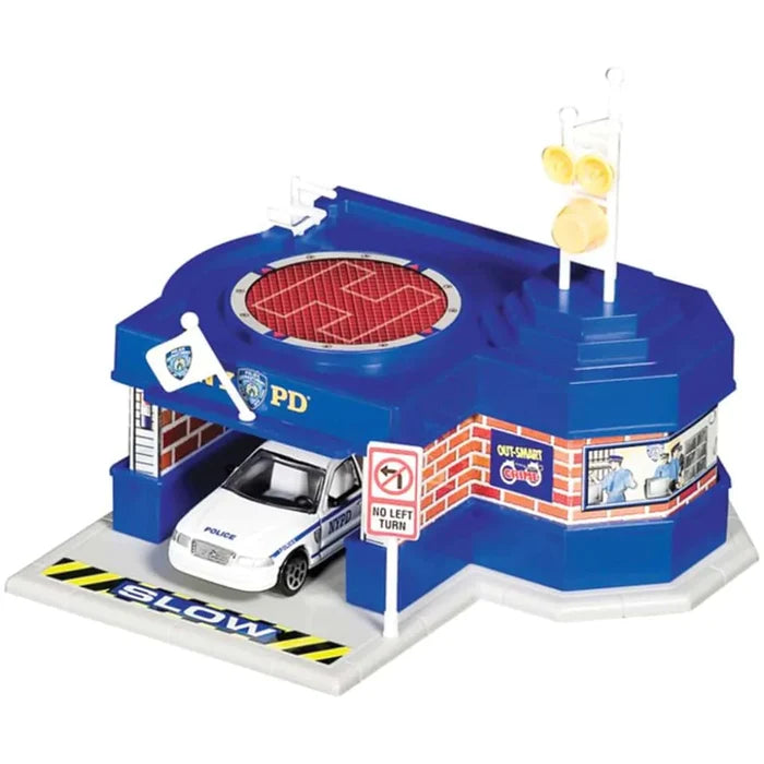 NYPD Mini Police Station w/ Vehicle